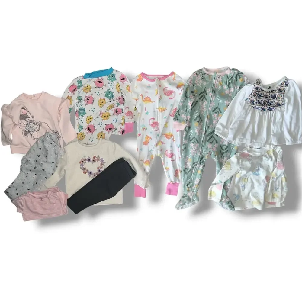 Huge 12-Month Baby Girl Autumn & Winter Clothing Lot